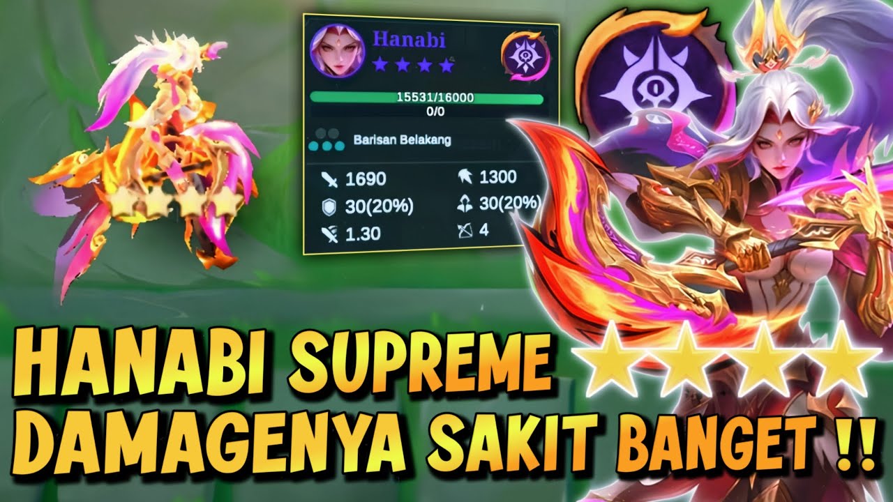 PAKE COMMANDER INI MUDAH BANGET AKTIF 10 SINERGI ! HANABI SUPREME B4 HIGANBANA - MAGIC CHESS GOGO