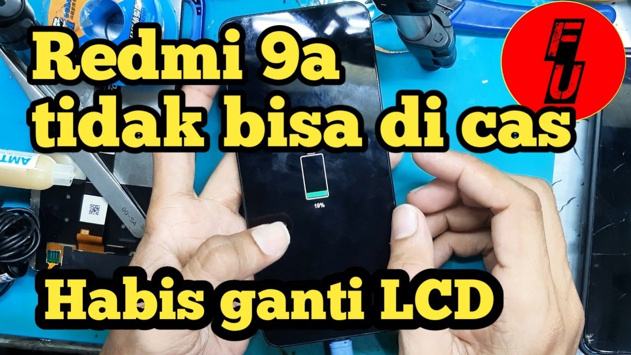 Redmi 9a not charging tidak bisa di cas habis ganti lcd redmi 9c