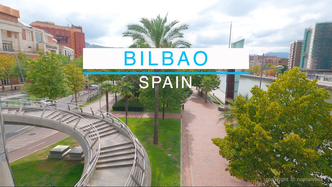 Bilbao Spain Walk 4K