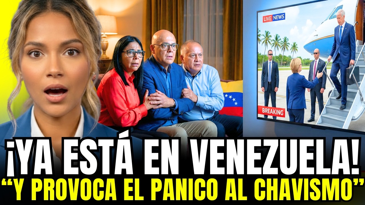 💥HACE 1 MINUTO💥EL HOMBRE DEL PETRÓLEO PISA SUELO VENEZOLANO Y NADIE DEL CHAVISMO SALIÓ A RECIBIRLO