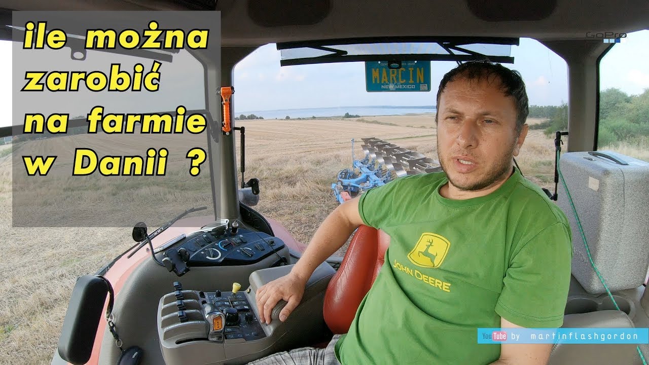ile można zarobić na farmie w Danii?
