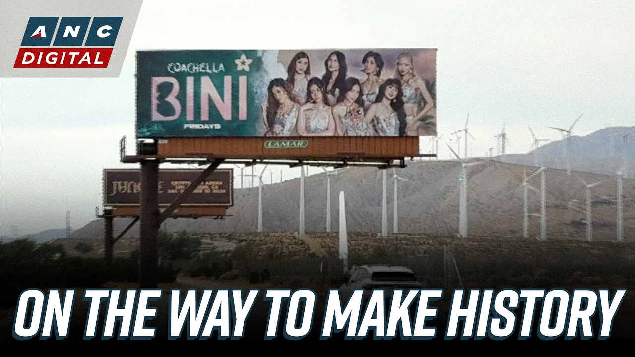 WATCH: BINI gushes over freeway billboard | ANC