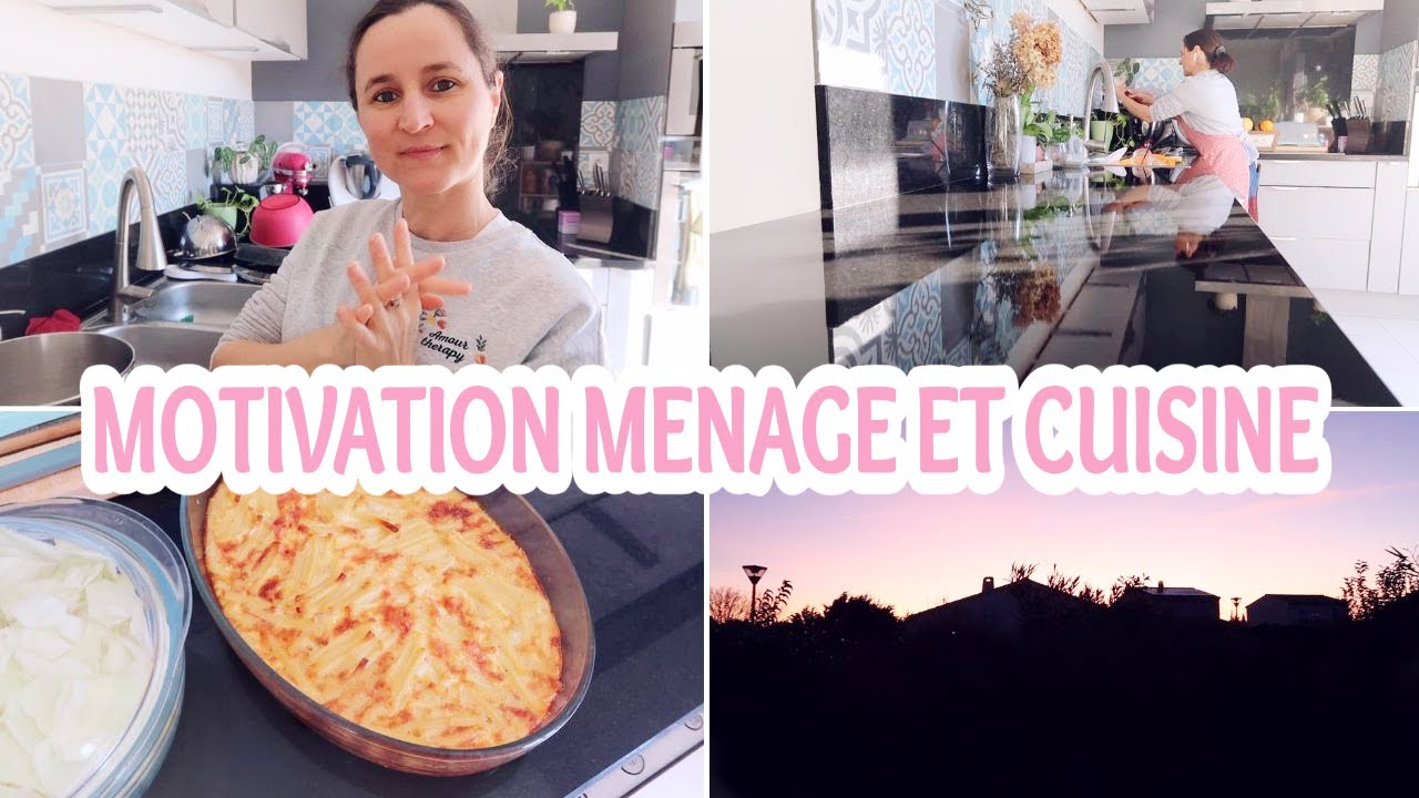 MOTIVATION MENAGE DANS LA CUISINE, DEJEUNER ET GOUTER | LITTLE BENE