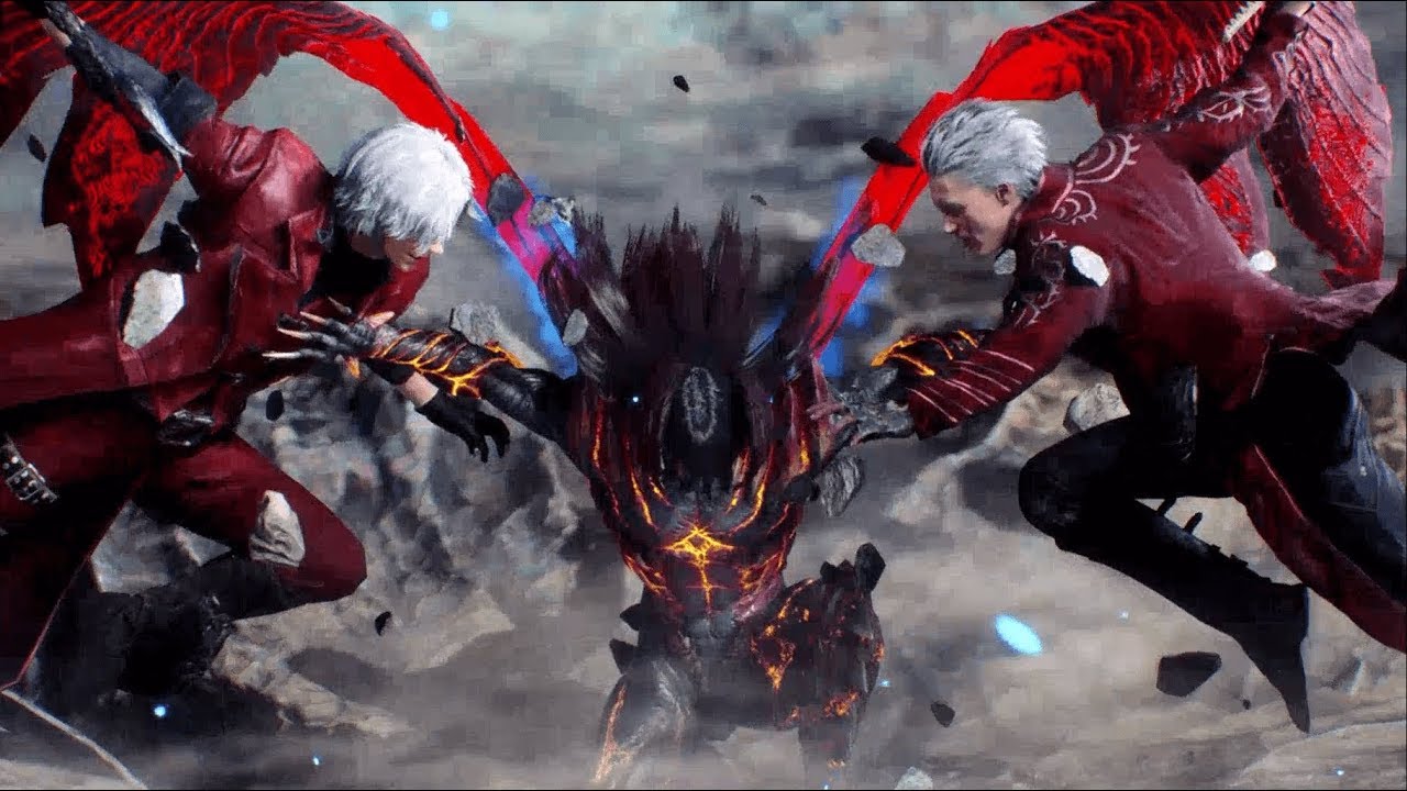 Devil May Cry 5 - Nero Devil Trigger Scene/Final Boss With Demonic DT Mod!