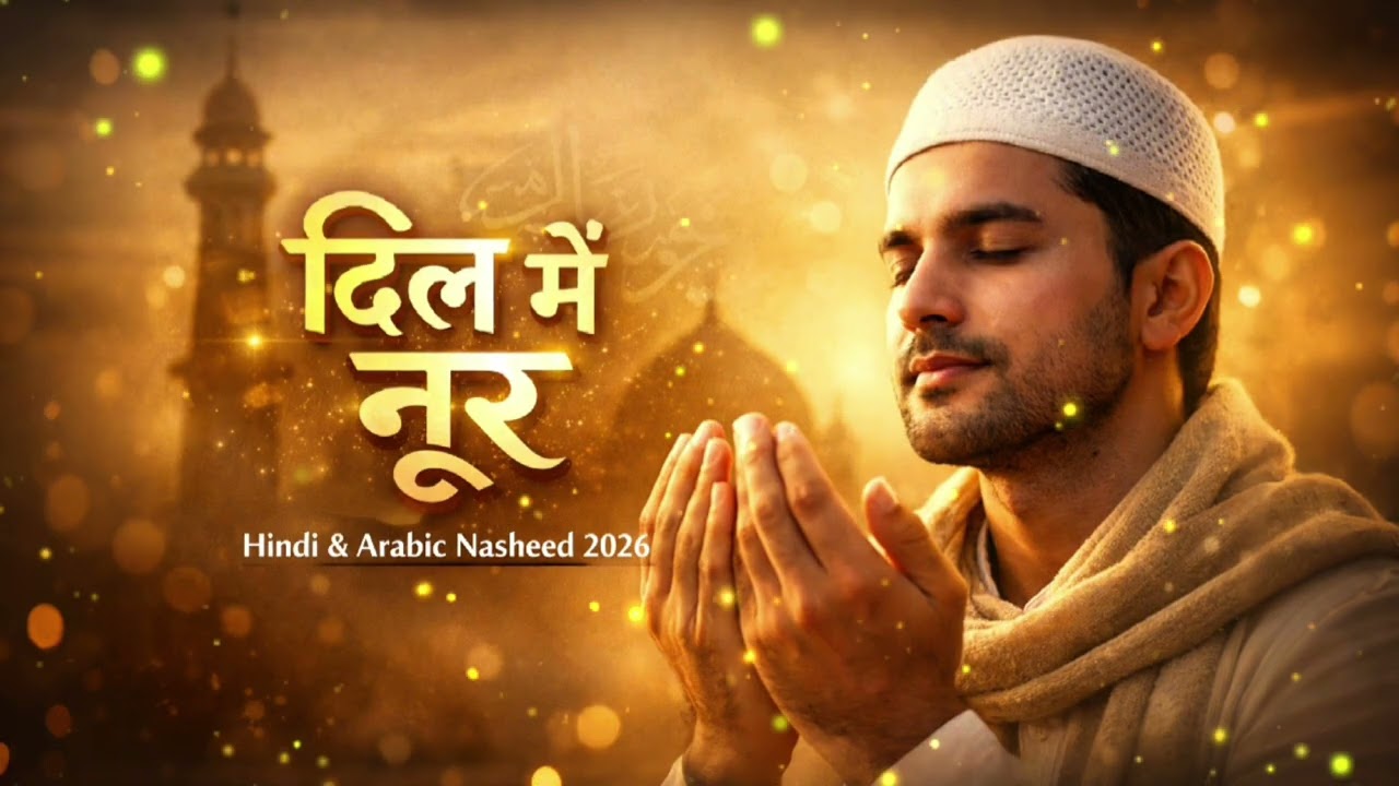 Dil Mein Noor | Heart Touching Hindi Arabic Nasheed | New Spiritual Nasheed