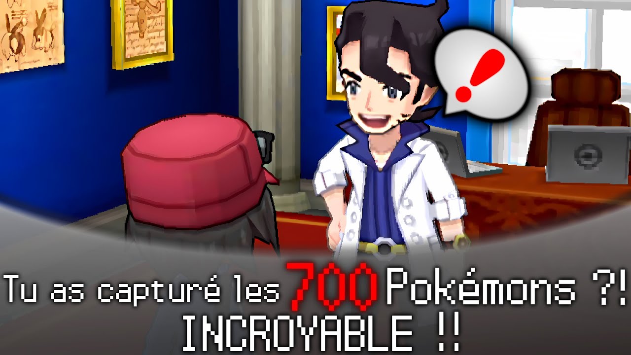 J'ai réussi à capturer TOUS les Pokemons de Y