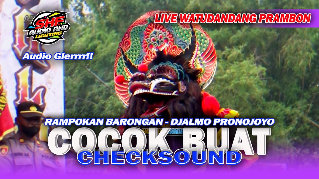 SHAFIRA AUDIO | Tari Rampokan Jaranan DJALMO PRONOJOYO Live Watudandang Prambon Nganjuk 2025