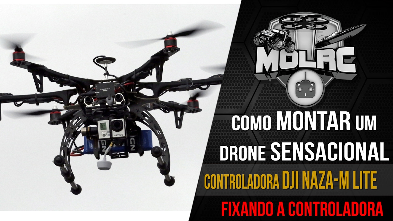 Como Montar um Drone SENSACIONAL: Fixando a Controladora