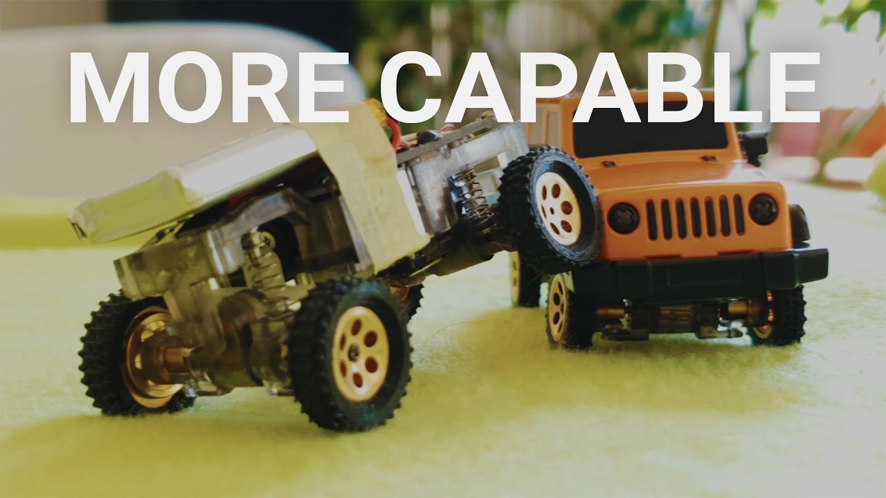 3D printed tires and other mods for SNT Sniclo 1:64 micro off-roader