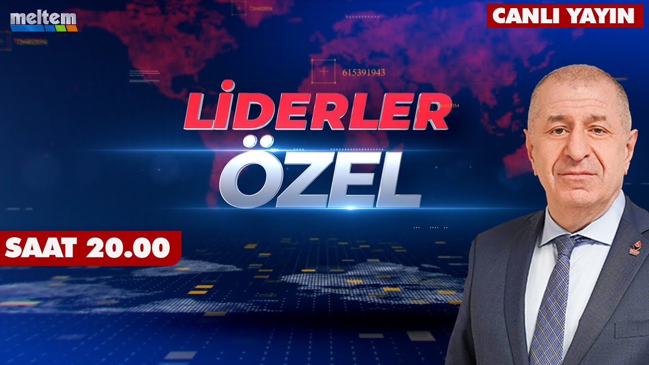 Ümit Özdağ Meltem TV'de | Çağdaş Bayraktar ile Liderler Özel | Canlı Yayın