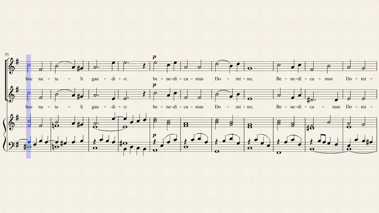 Puer natus in Bethlehem SA+org Rheinberger