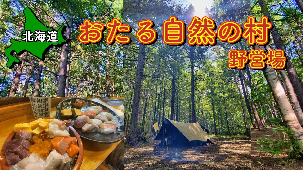 【北海道】小樽観光スポットに近くて安い!! でも、過酷過ぎ…おたる自然の村野営場  【 #6 MINI旅 2025 】