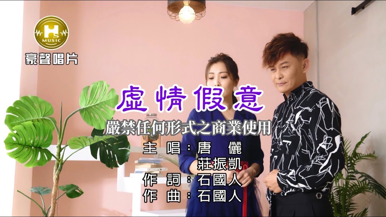 唐儷vs莊振凱-虛情假意【KTV導唱字幕】1080p HD