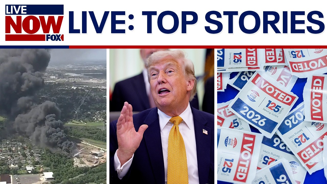 LIVE: US-Iran talks, Massive fire in Houston, Primary election preview, Starmer resigns, top stories