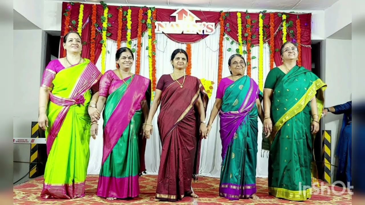 Senior citizen  Dance for Diwali