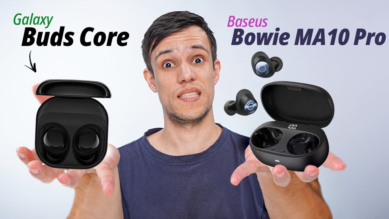 Galaxy Buds Core vs Baseus Bowie MA10 Pro - Qual o melhor FONE para Comprar? Comparativo