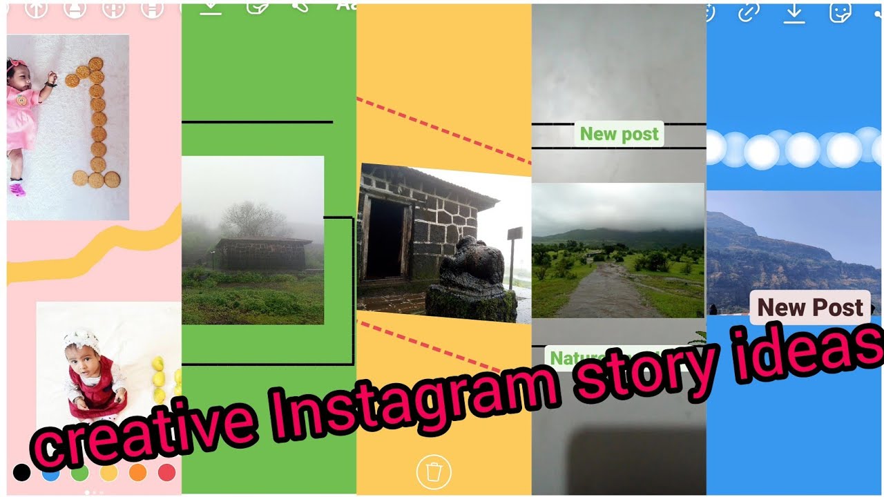 Creative Instagram story ideas | Instagram birthday wishes ideas| nature insta storyidea|Instastoris