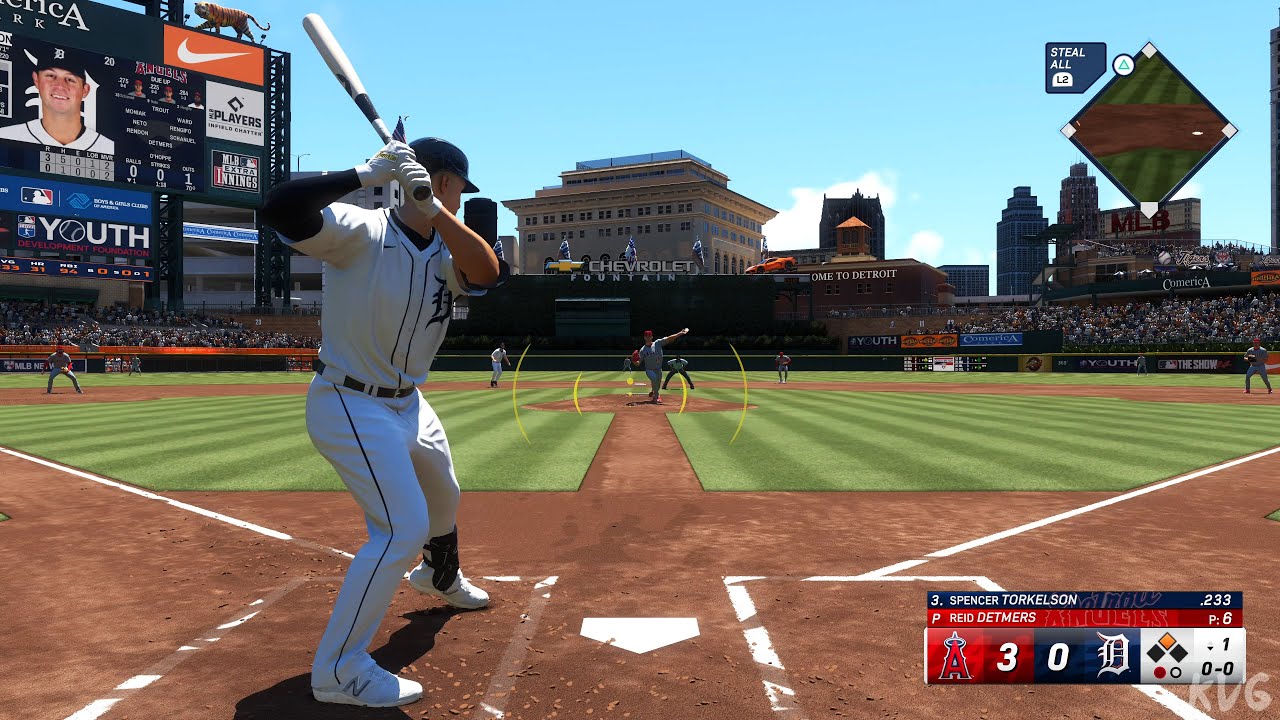 MLB The Show 24 - Los Angeles Angels vs Detroit Tigers - Gameplay (PS5 UHD) [4K60FPS]