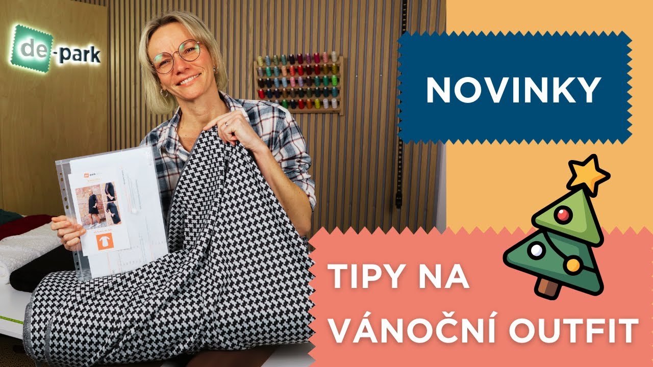 Tipy na stylový outfit ke štědrovečerní večeři 🎄✨ | Žakár, pružné krajky + soutěž o střihy!