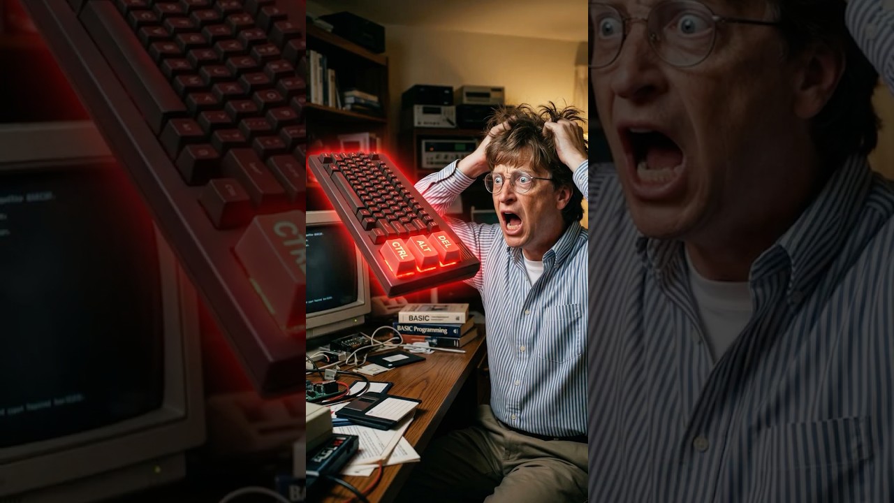 Фатальная ошибка Билла Гейтса: Ctrl+Alt+Delete ⌨️