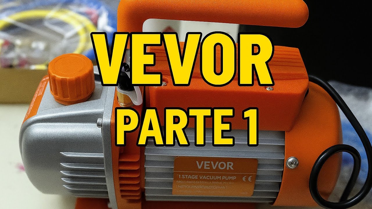 Bomba de vacío VEVOR y manifold #tiozes #vevor #tools 