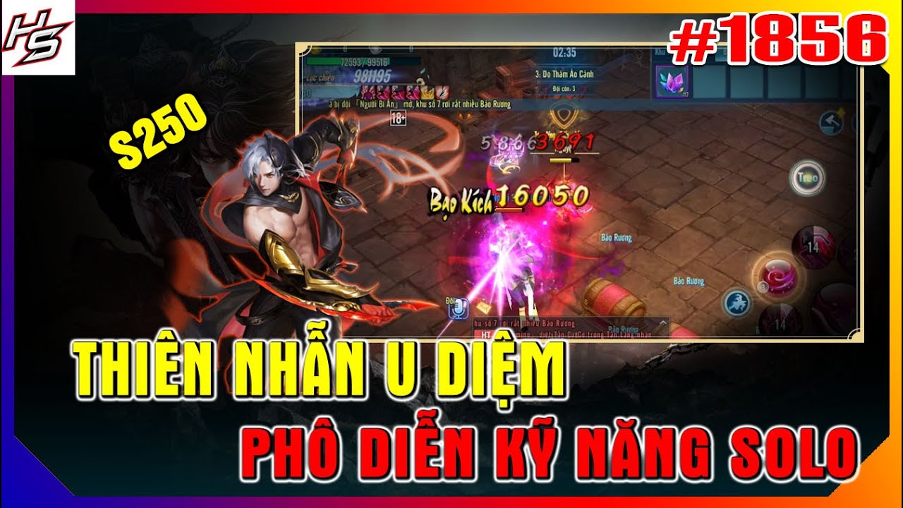 #1856 TÂM M.A S250 - THIÊN NHẪN U DIỆM PHÔ DIỄN KỸ NĂNG SOLO | Thiên Nhai TV