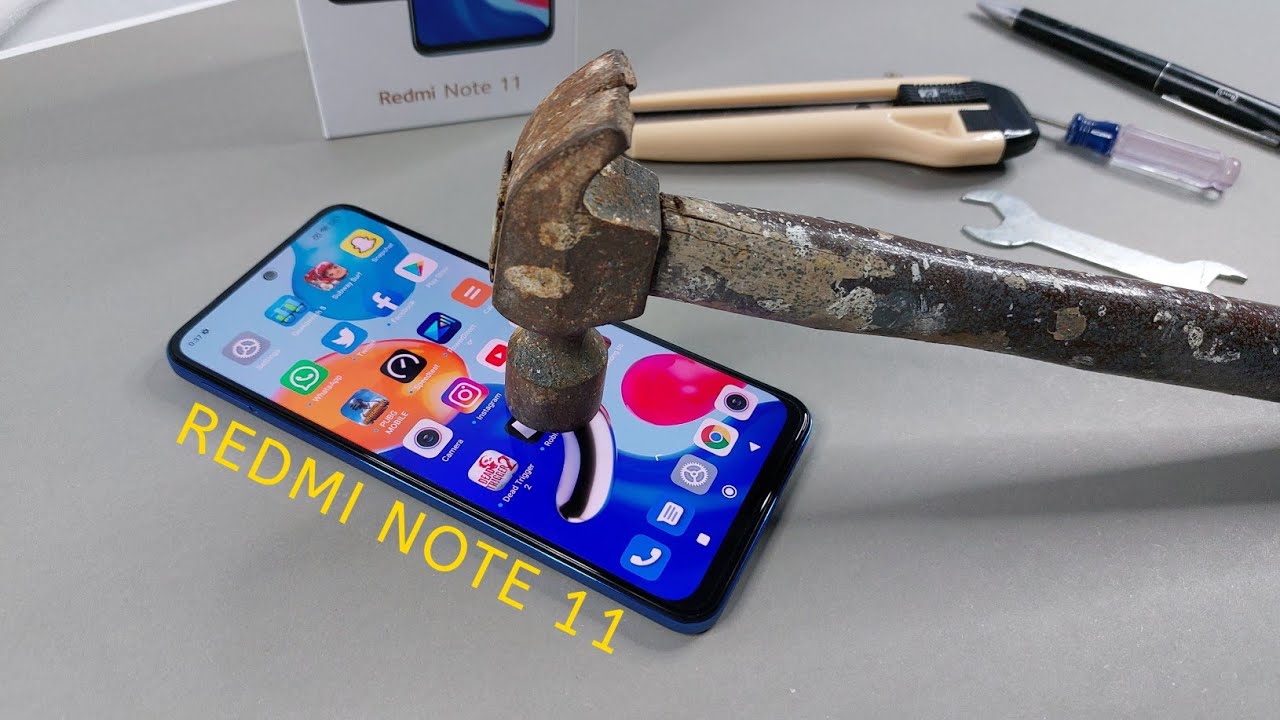Redmi Note 11 Gorilla Glass 3 & Screen Scratch Test | Durablility Test
