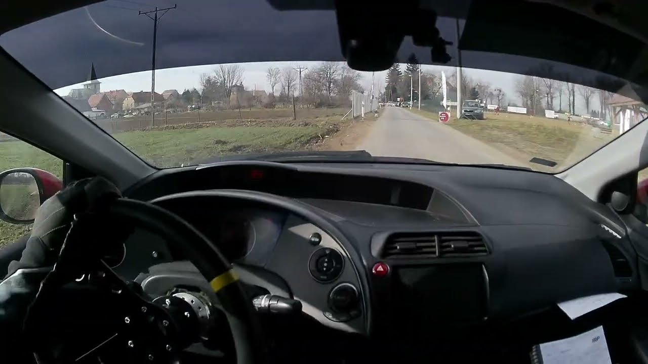13 KJS BGM Sport OS1 Trzebnik-Radzików – Dawid Jurasik / Mateusz Tymcik Honda Civic TypeR