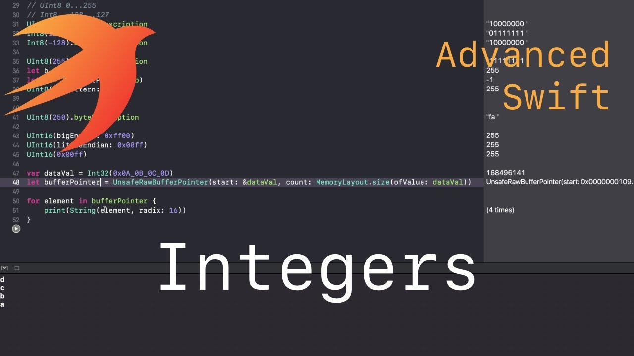 Advanced Swift L2 - Integers