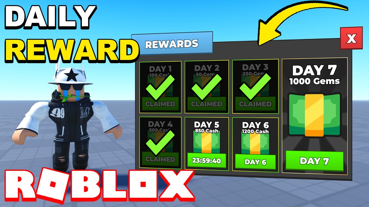 Как создать систему ежедневных наград в 2026 году &mdash; Учебник по скриптам Roblox