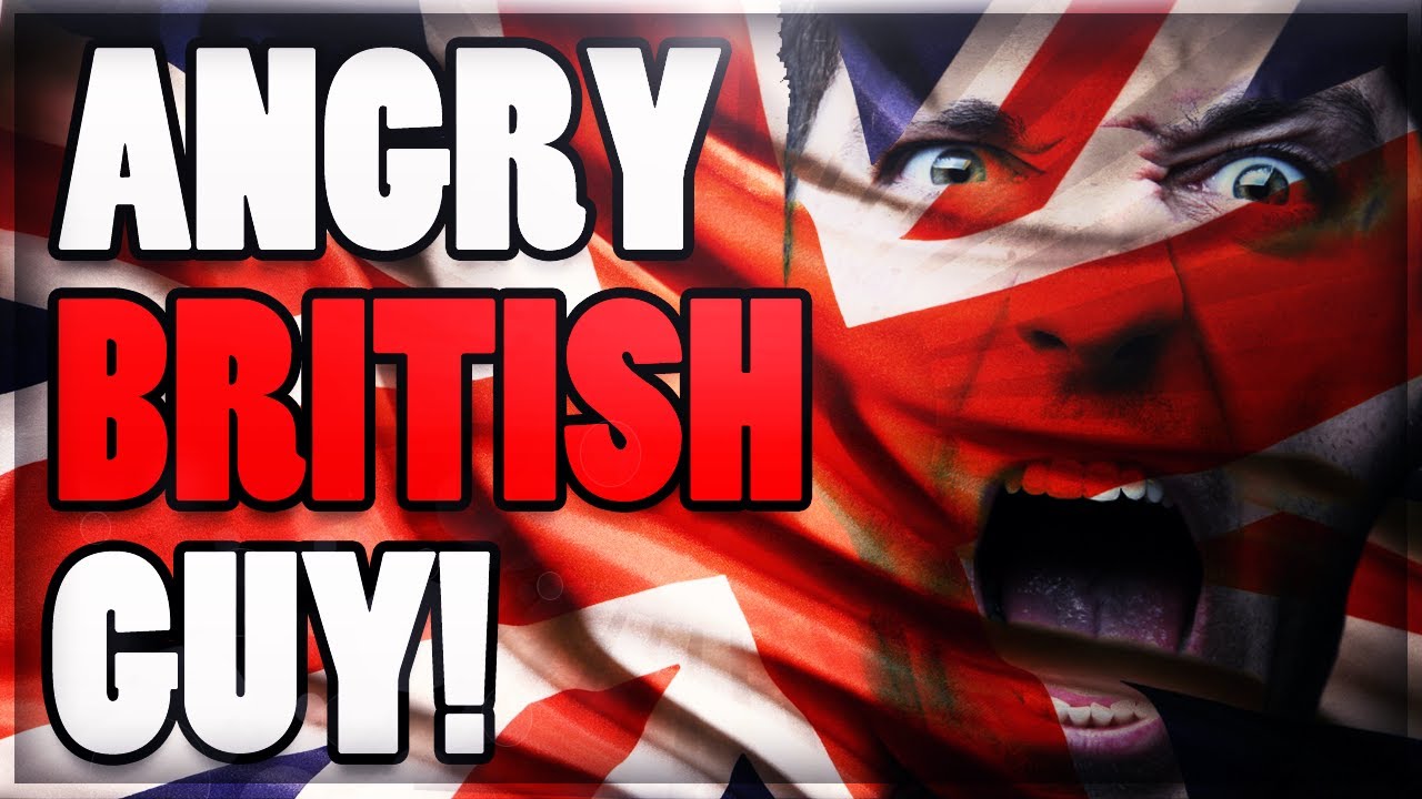 Angry British Guy Rages! (Stun Grenade Trolling MW2)