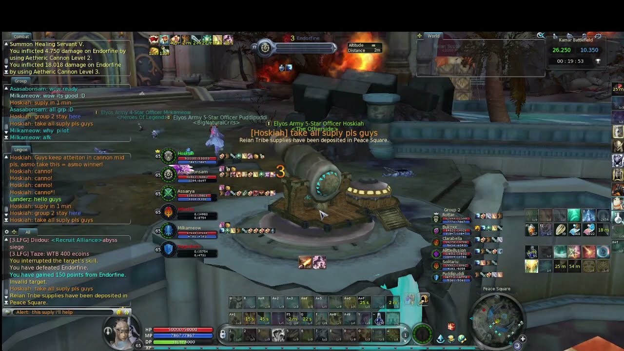 EuroAion 4.6: Cleric Support PvP in Kamar Battlefield