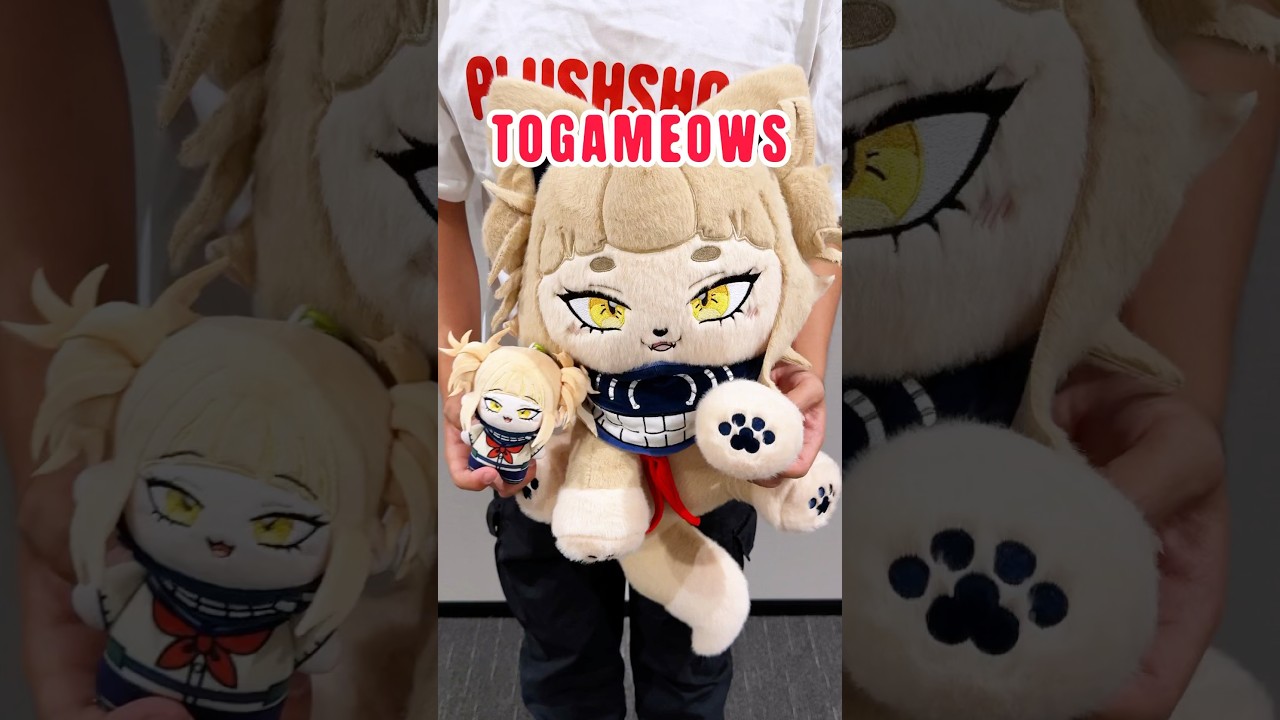 So I get these togas?#mha #toga #togahimiko #togacosplay #plushshop #anime