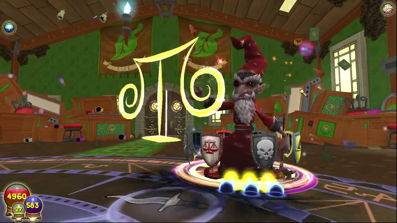 Wizard 101 main quest cheat boss death solo: Empyrea - The Headmaster
