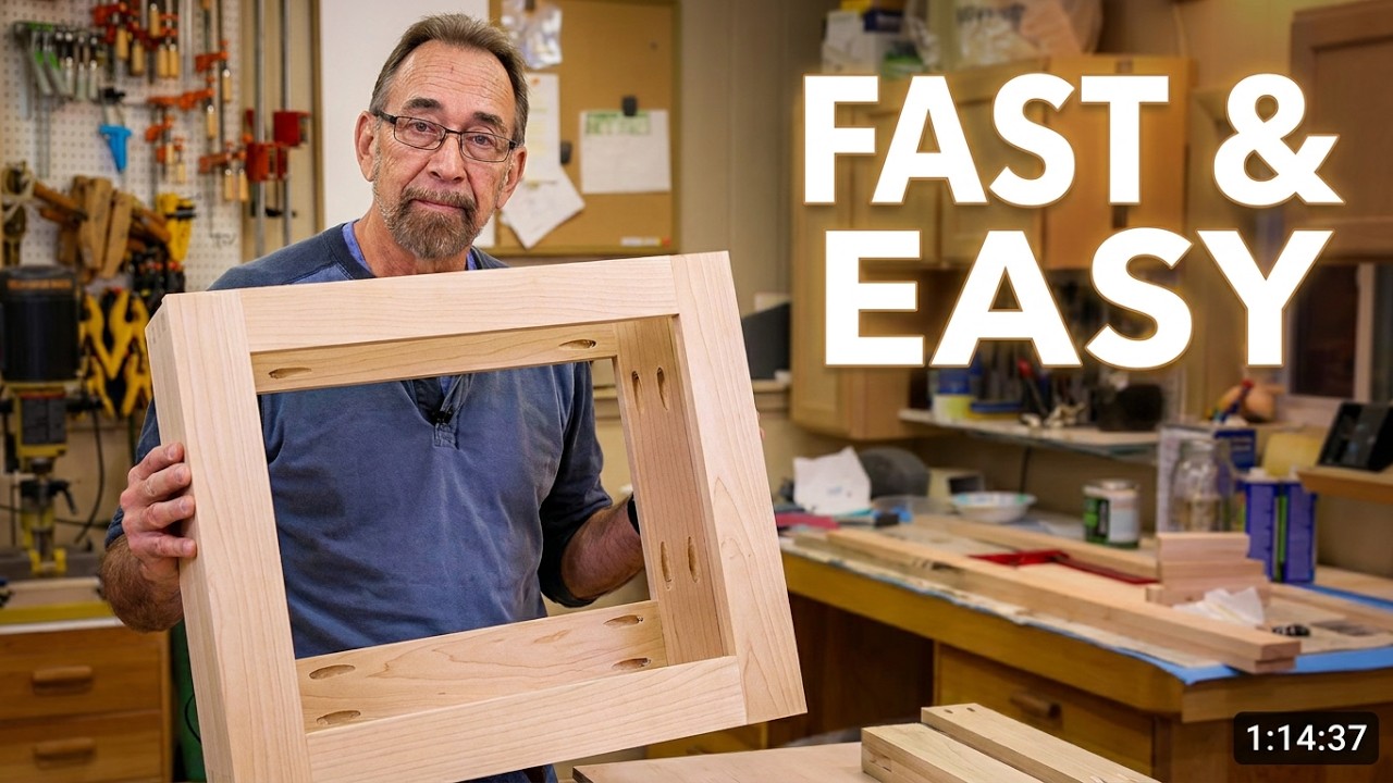 The Down to Earth Woodworker - Quick Kitchen Cabinet - Part 1