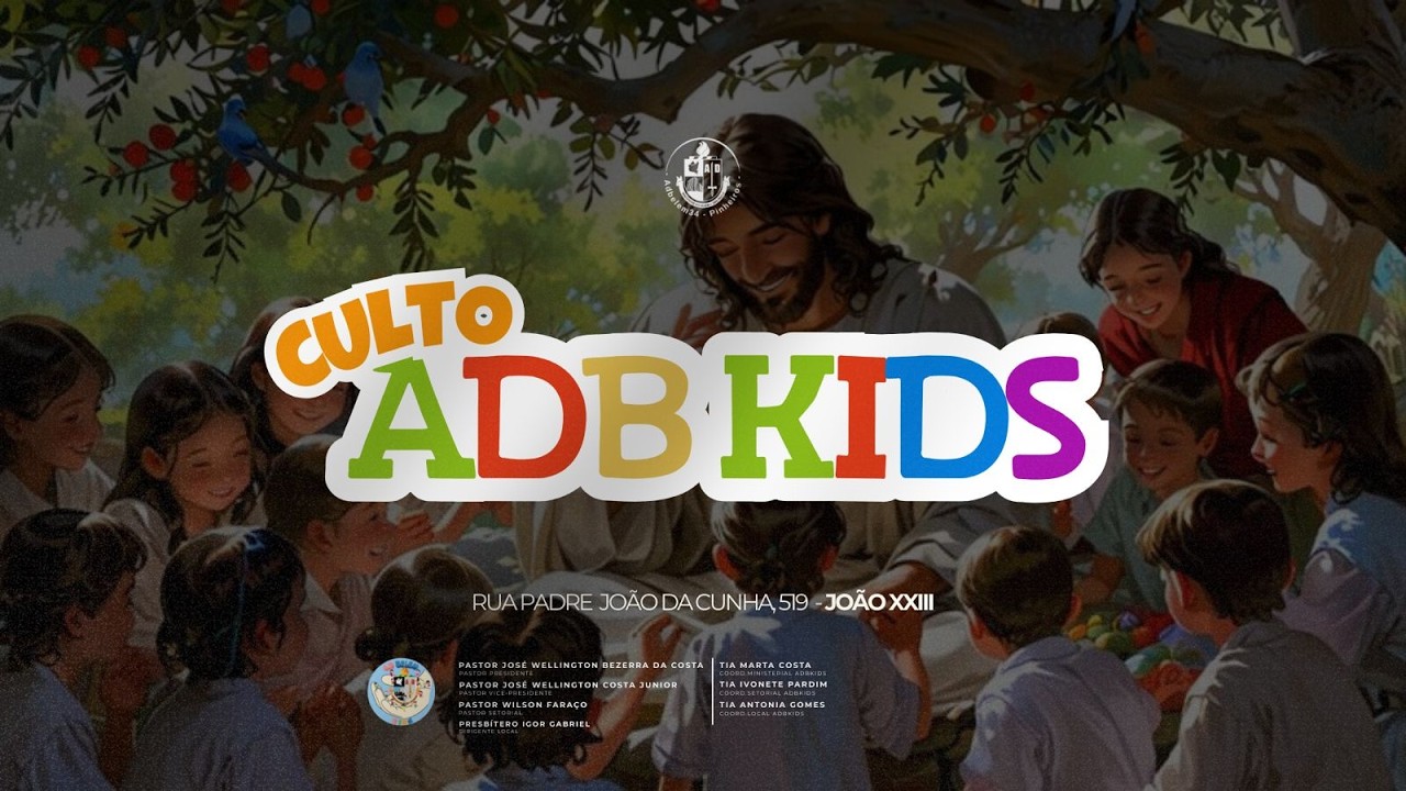 CULTO COM PARTICIPAÇÃO DAS CRIANÇAS JD JOAO XXIII 22/02/2026