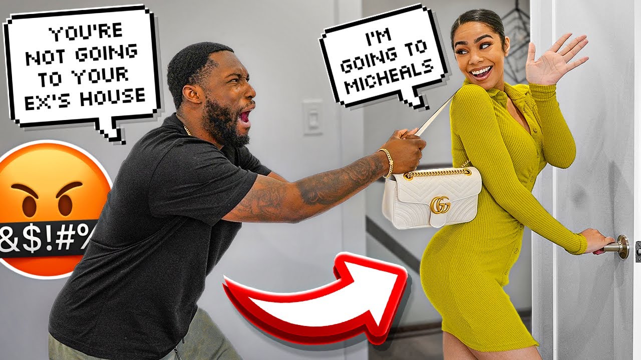 I'm Going To my EX'S House PRANK on Boyfriend! *HE SNAPS*