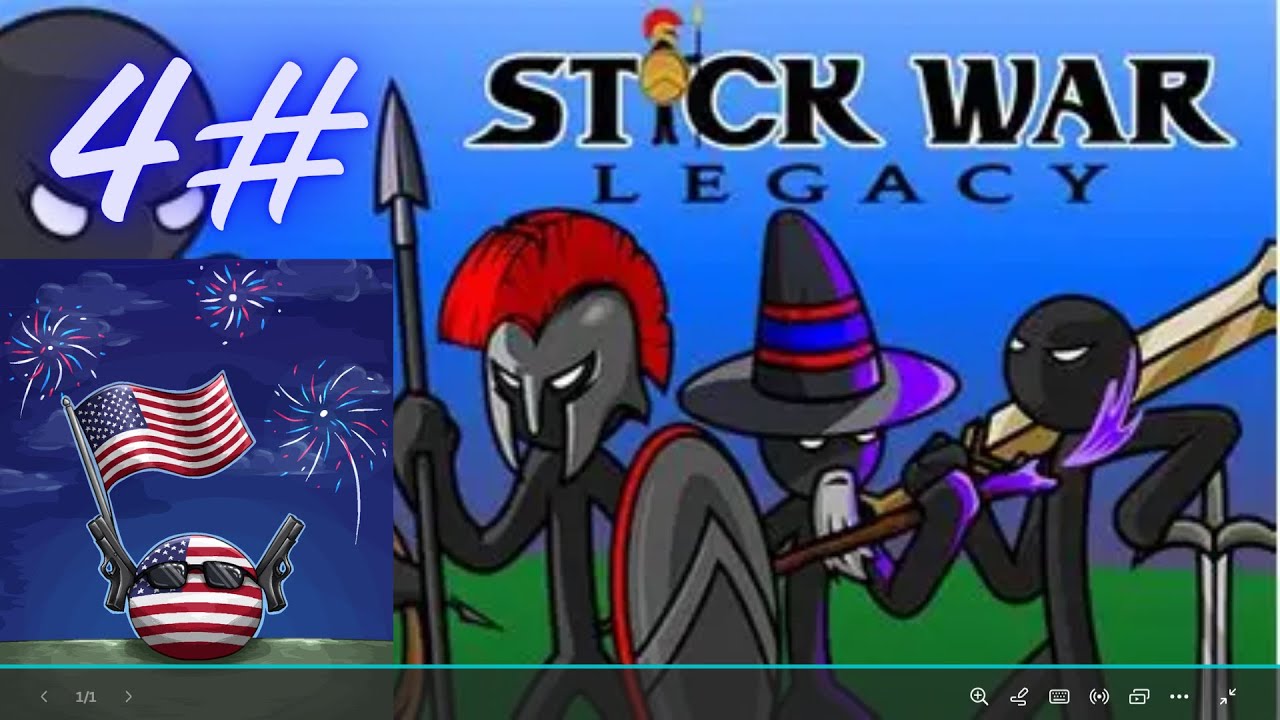 Estados Unidos acaba con los rastros de rebeldes en Stick war!!!