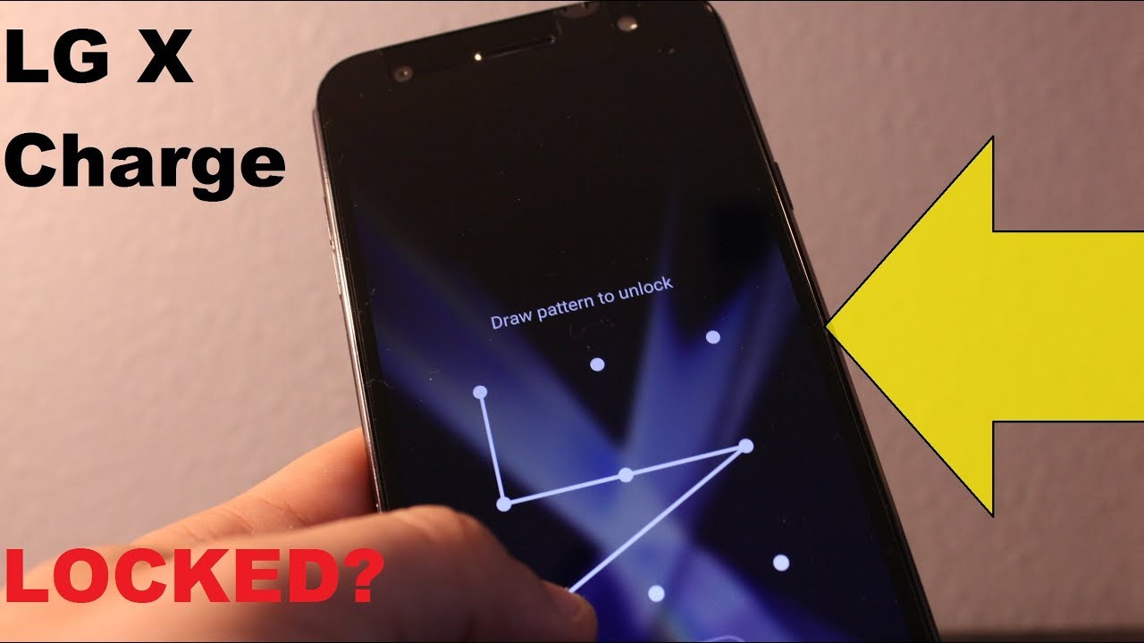 LG X Charge : How to reset forgot Screen LOCK (password, pattern)