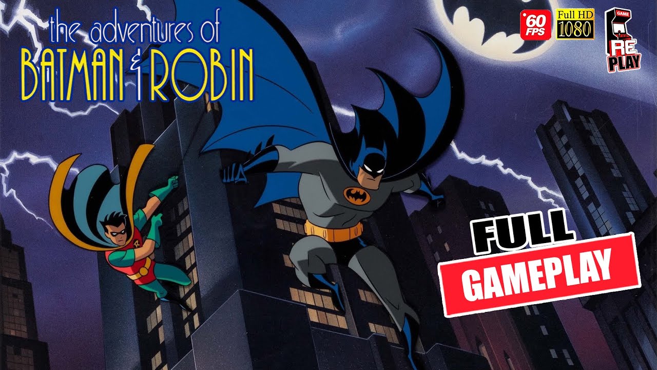 The Adventures of Batman & Robin [SEGA GENESIS] Full Gameplay Longplay Walkthrought