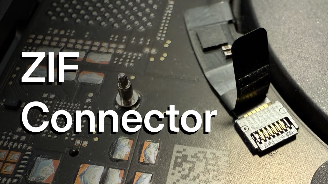 How to Locking or Unlocking a ZIF Connector