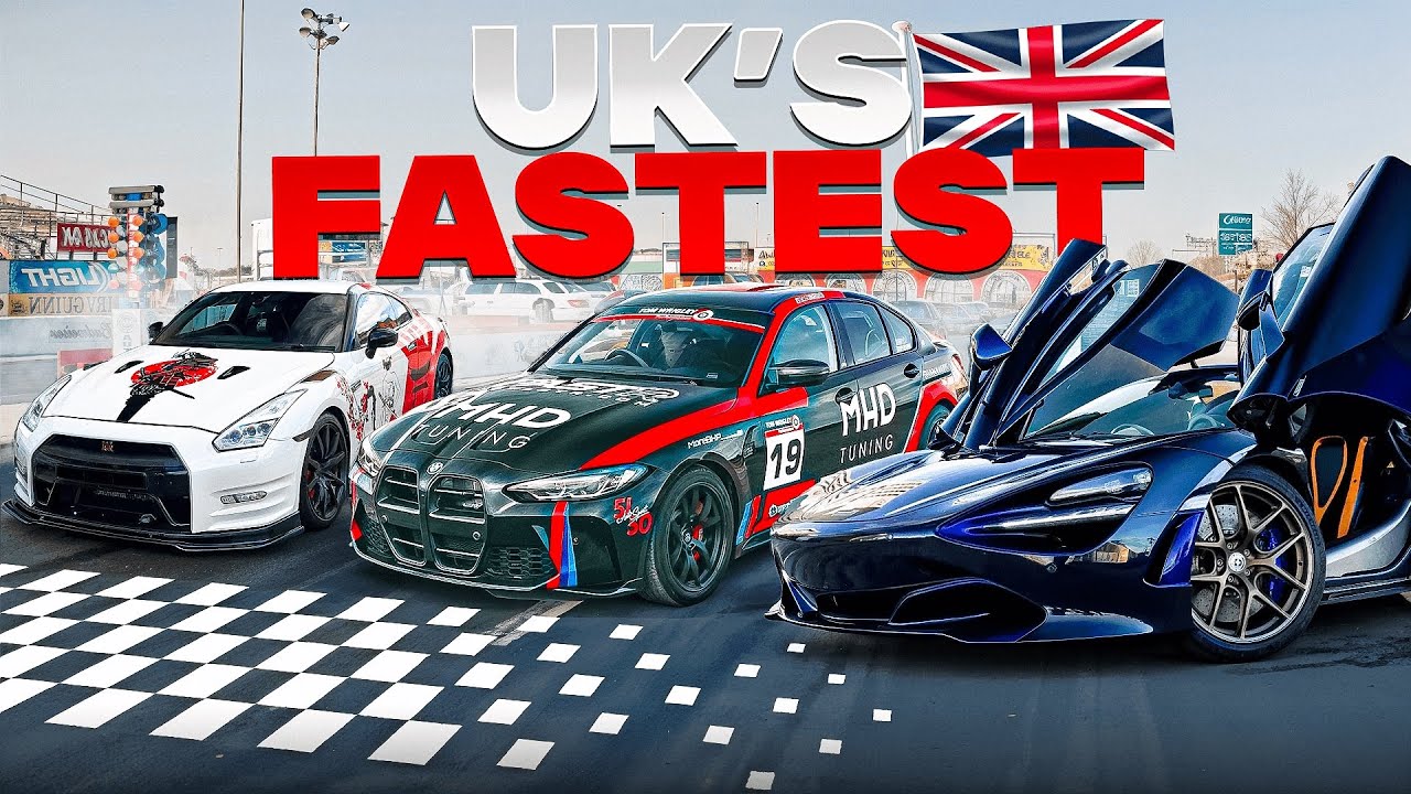 На трассе JM RACEWARS сойдутся самые быстрые автомобили Великобритании!