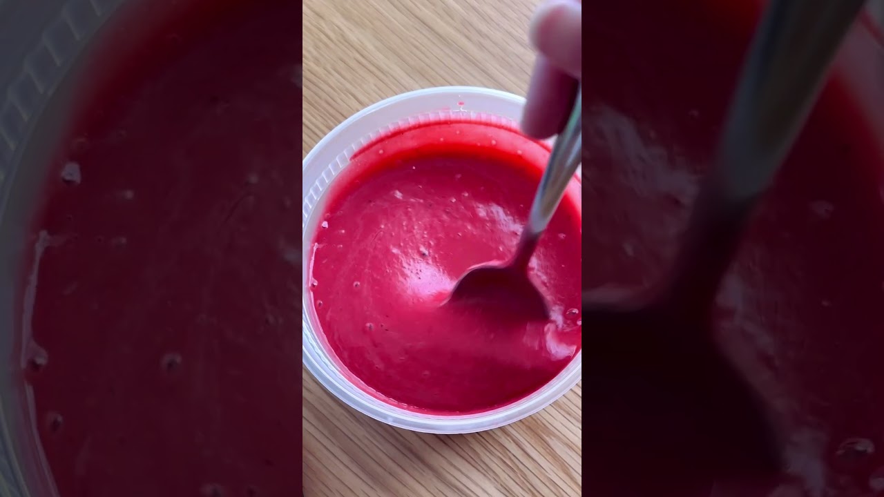 Raspberry Vinaigrette!✨ #recipe #cooking #salad #food #raspberry #healthyfood #summer