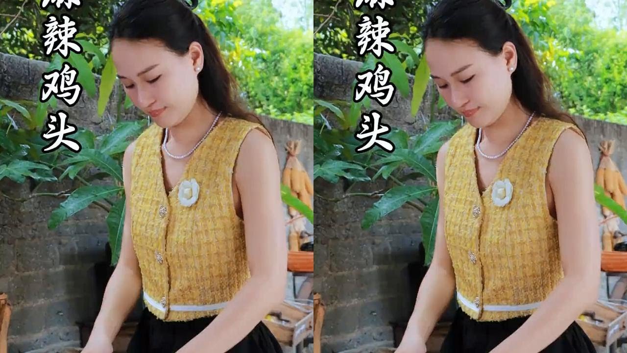 美美你鸡头掉啦，追了我一路还被她骂了一顿，这个鸡头会是谁掉的呢？#记录我的农村生活 #农村美食 #鸡头