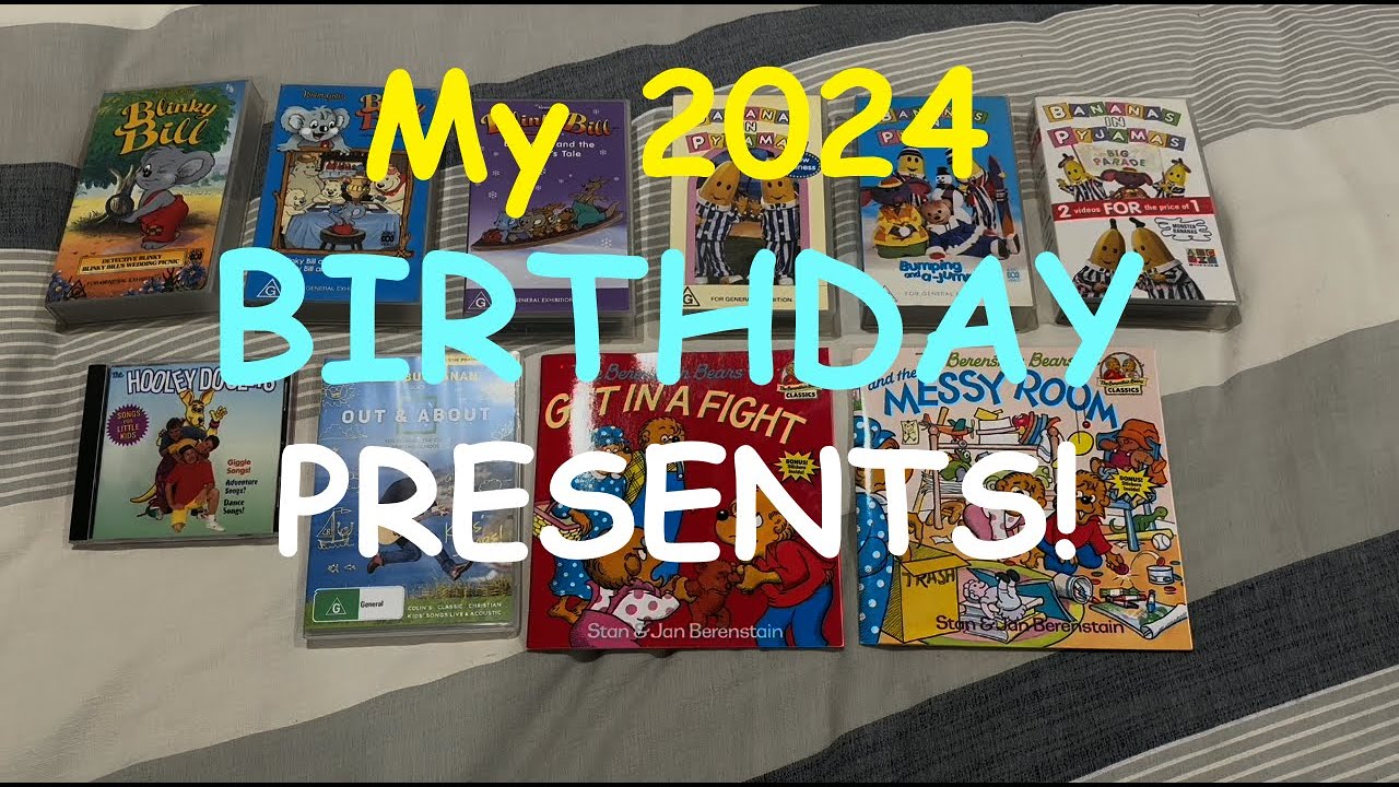My 2024 Birthday Presents