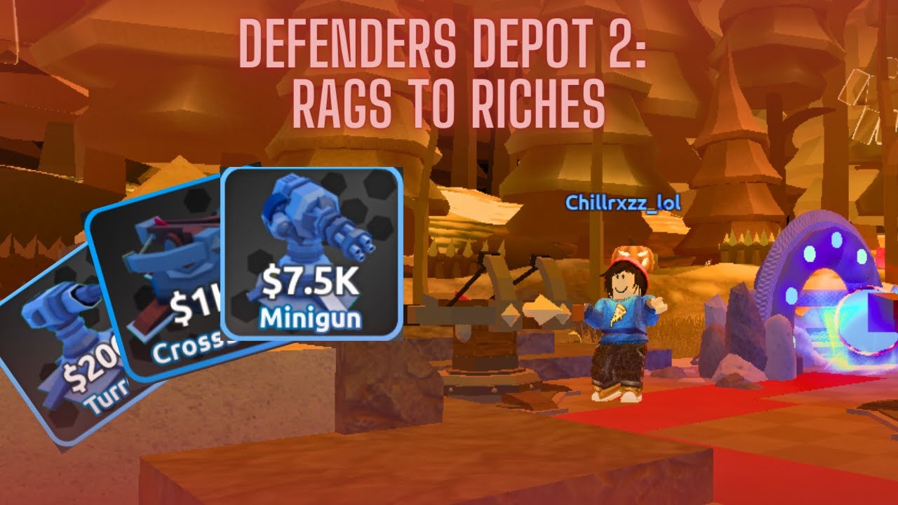 Defenders Depot 2 EP1: Rags to Riches... 1(0) - 56(0) | Rebirth 0 | F2P | Chillerxzz |