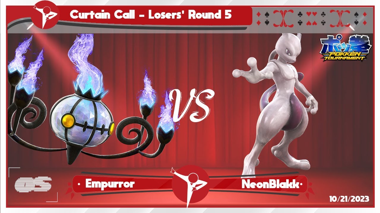 Curtain Call Losers' Round 5: Empurror (Chandelure) vs NeonBlakk (Mewtwo)
