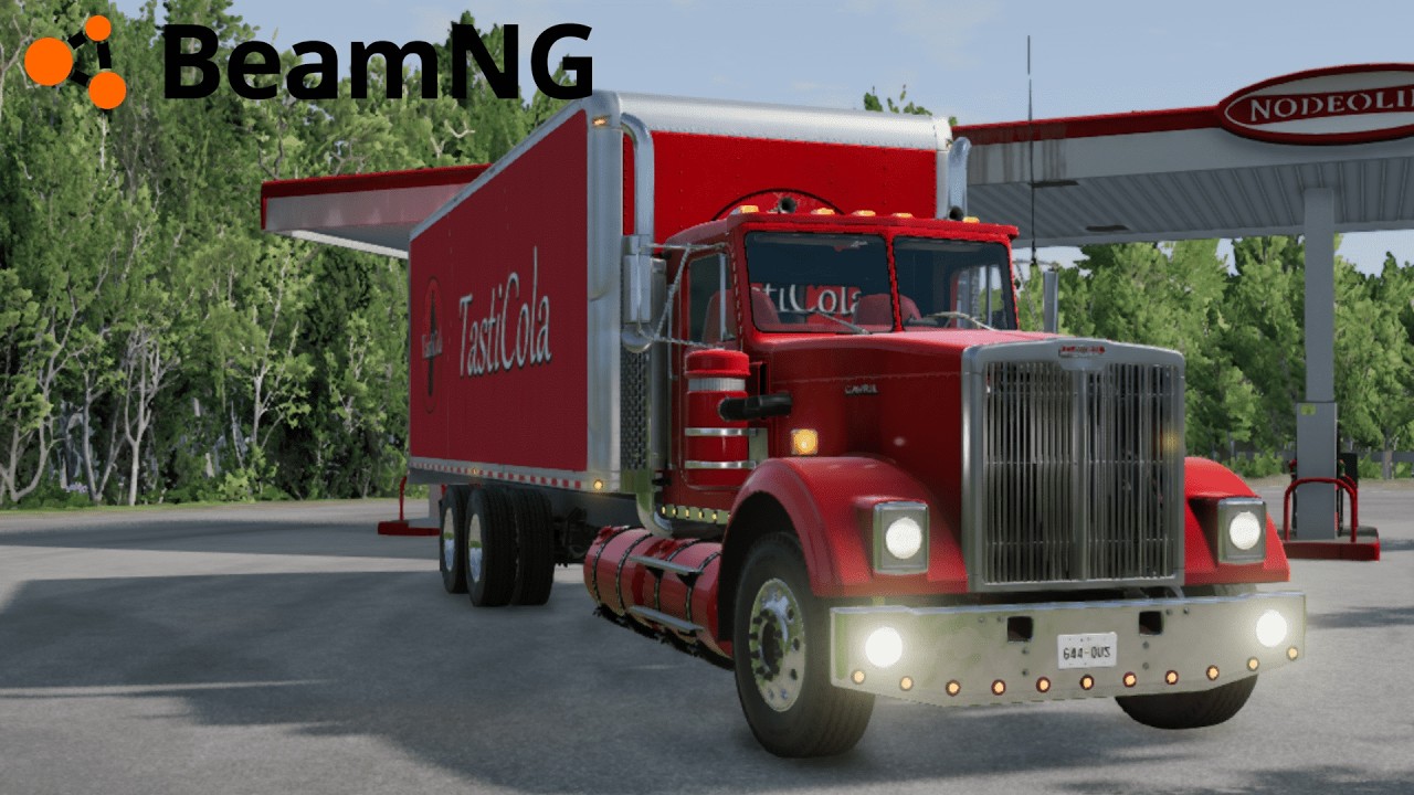 Garvil T83s Cargo Box Upfit POV Drive Beamng drive