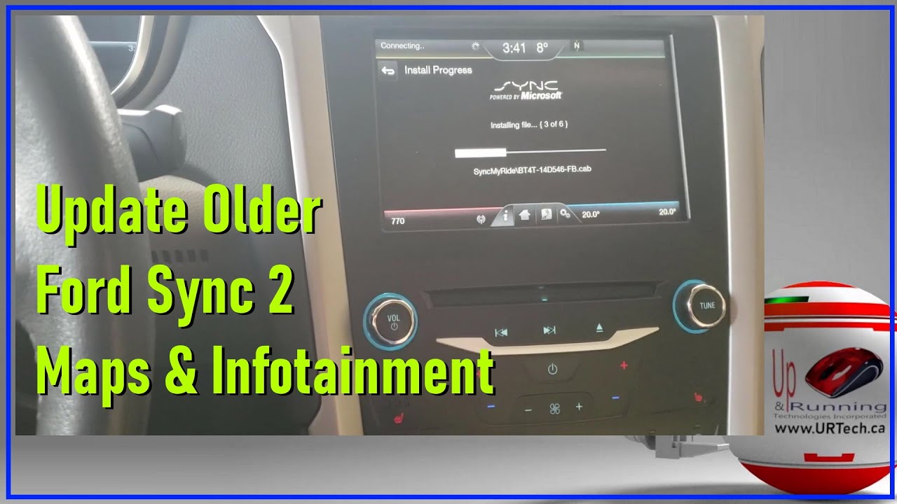 Легкое обновление Ford Sync 2 с помощью USB-накопителя