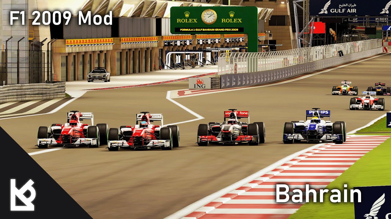 F1 2009 Mod | Round 2 Bahrain